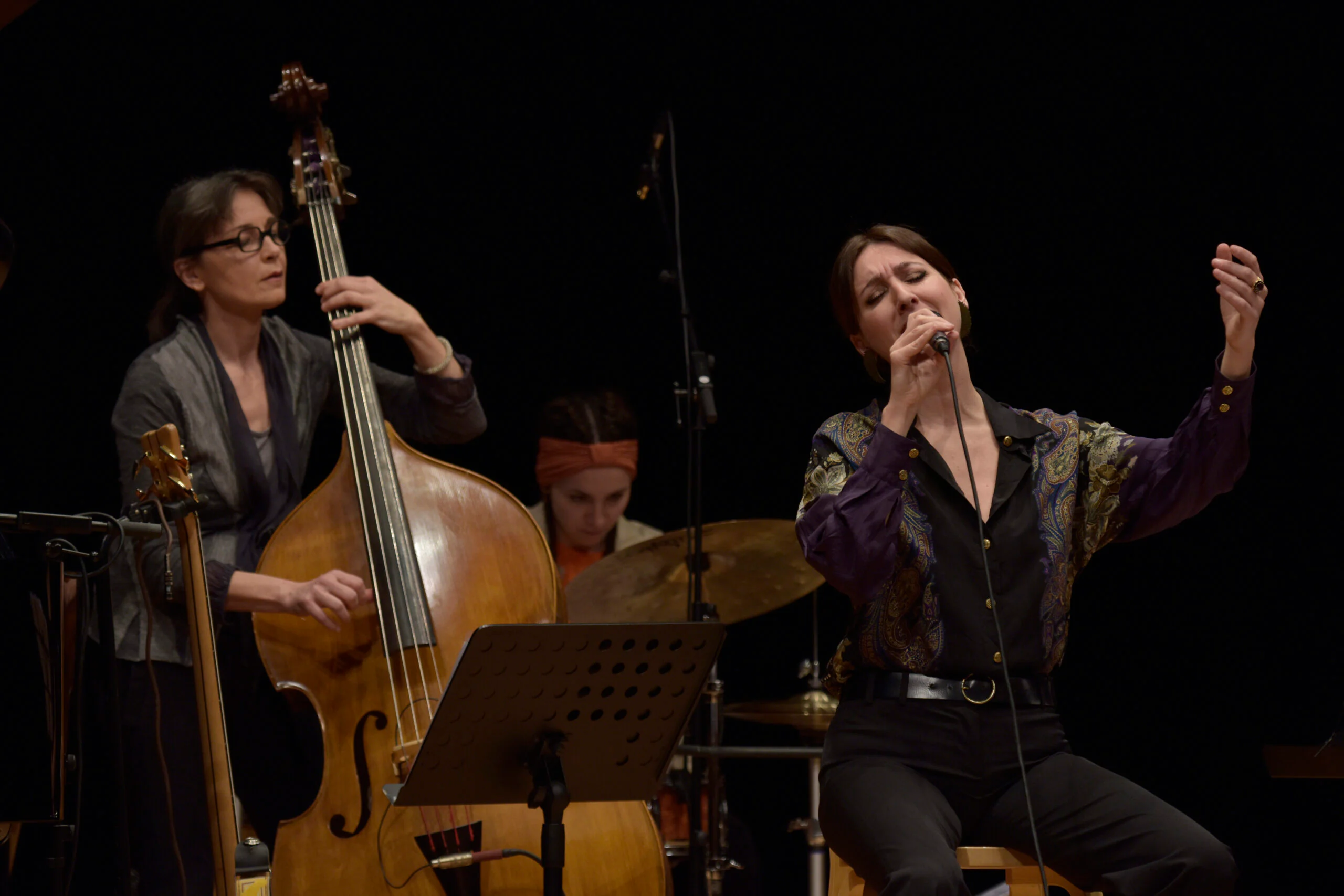 Sara Jane Ghiotti sul palco