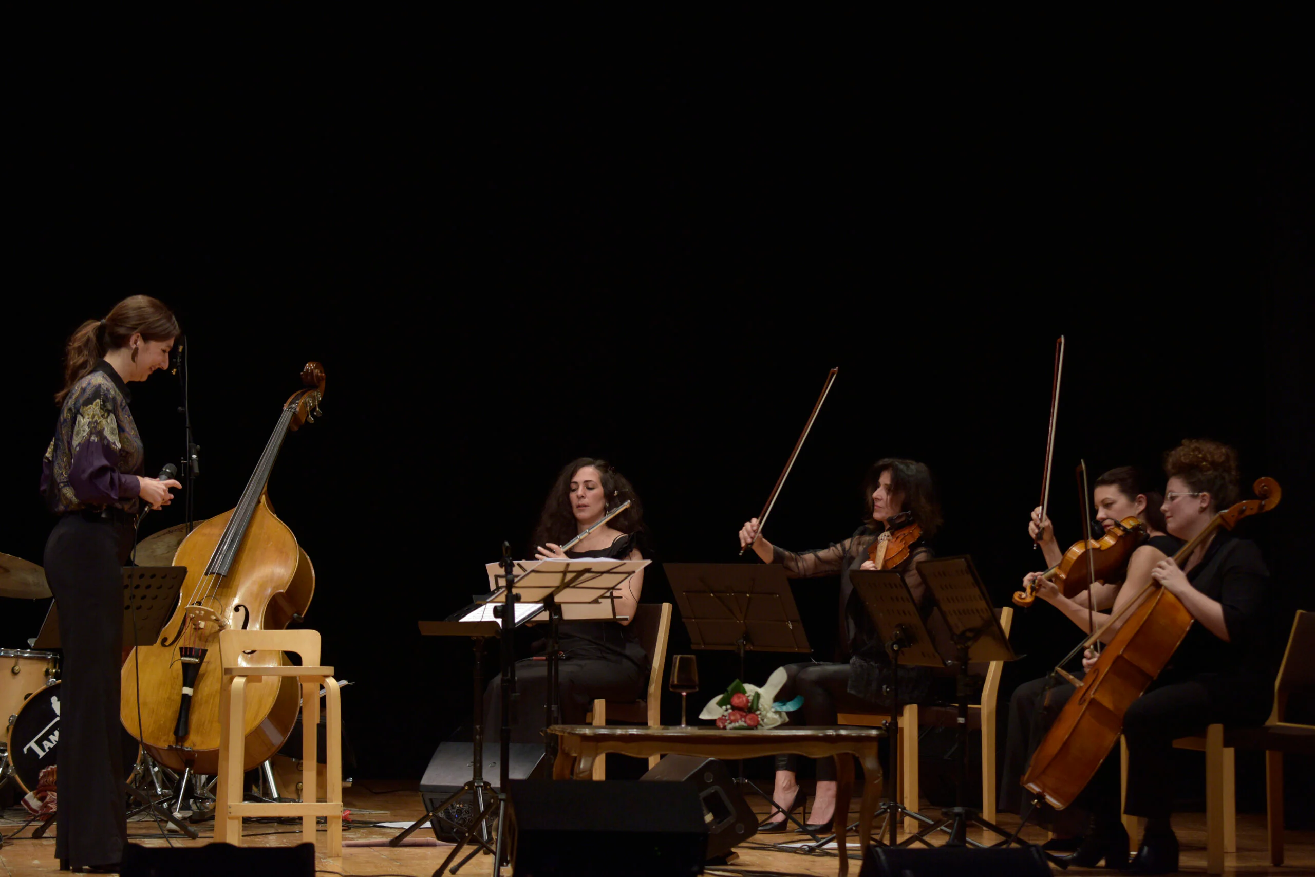 Performance dal vivo di Sara Jane Ghiotti
